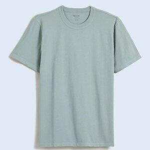 Madewell -|Garment-Dyed Allday Crewneck Tee - Porous Grey - L